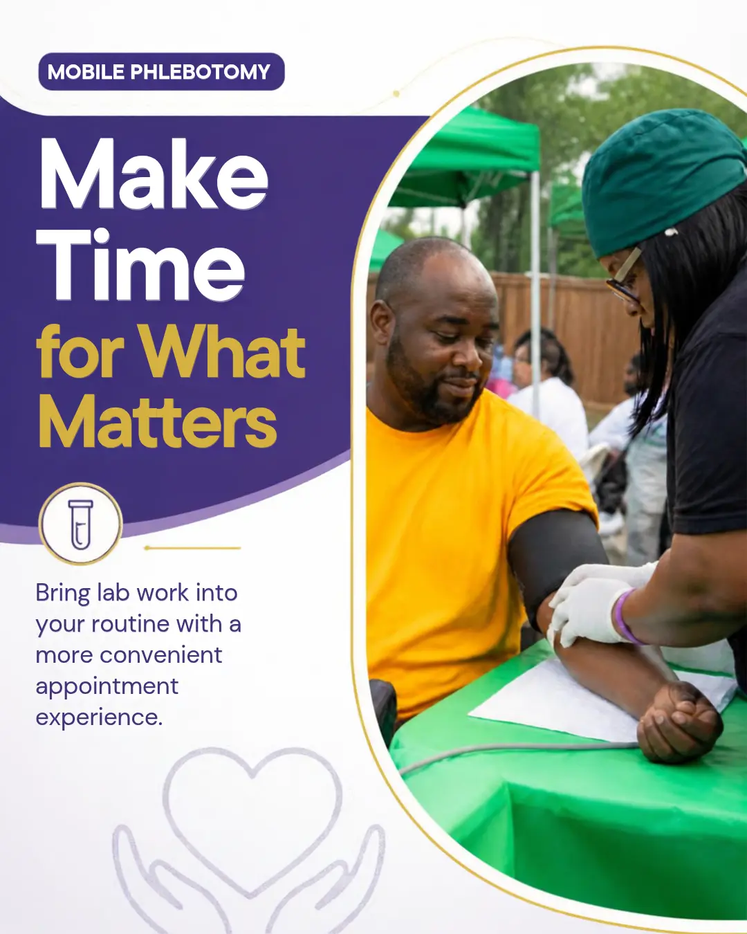 Mobile phlebotomy in the community