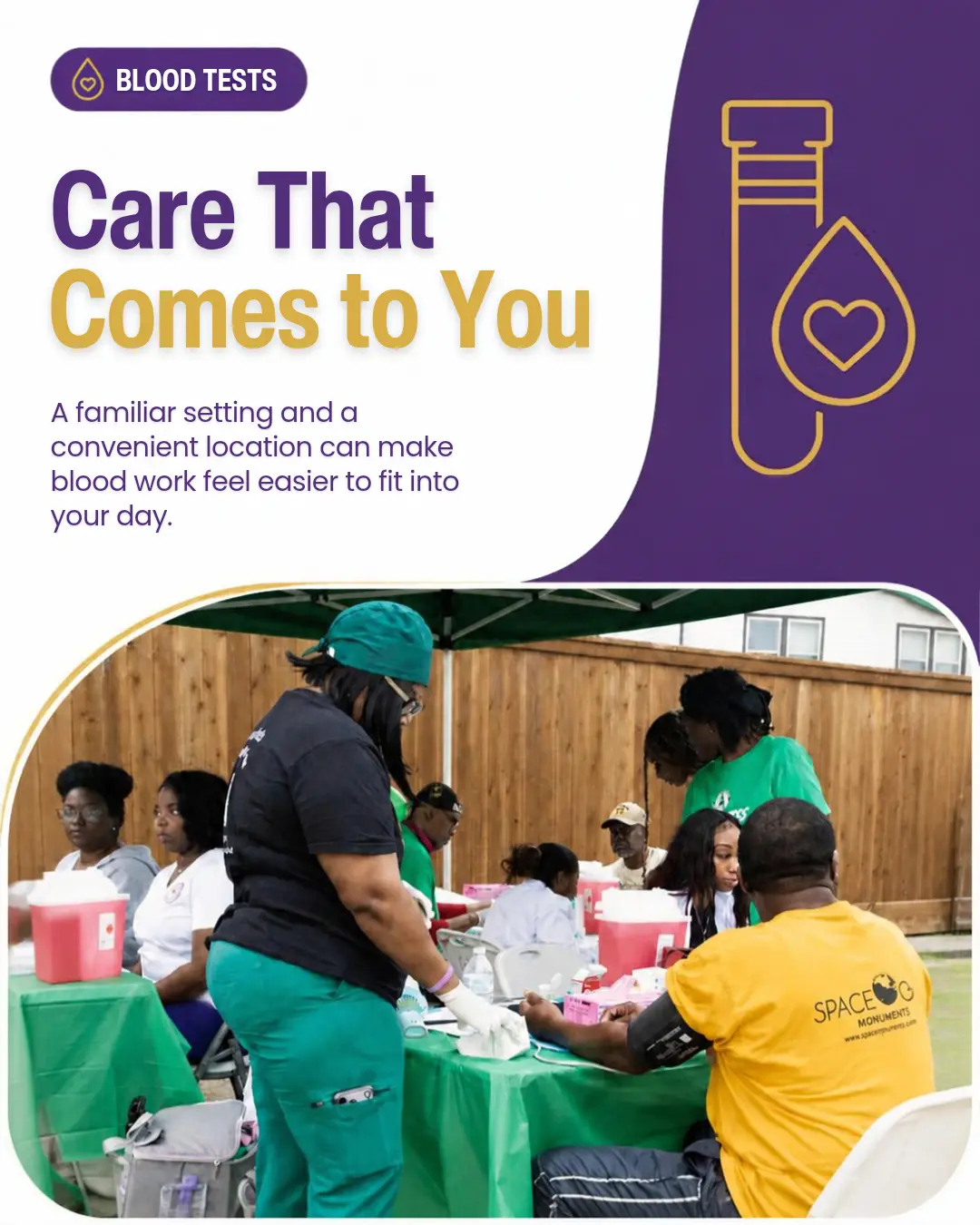 Mobile phlebotomy care from A Truly Unique Touch